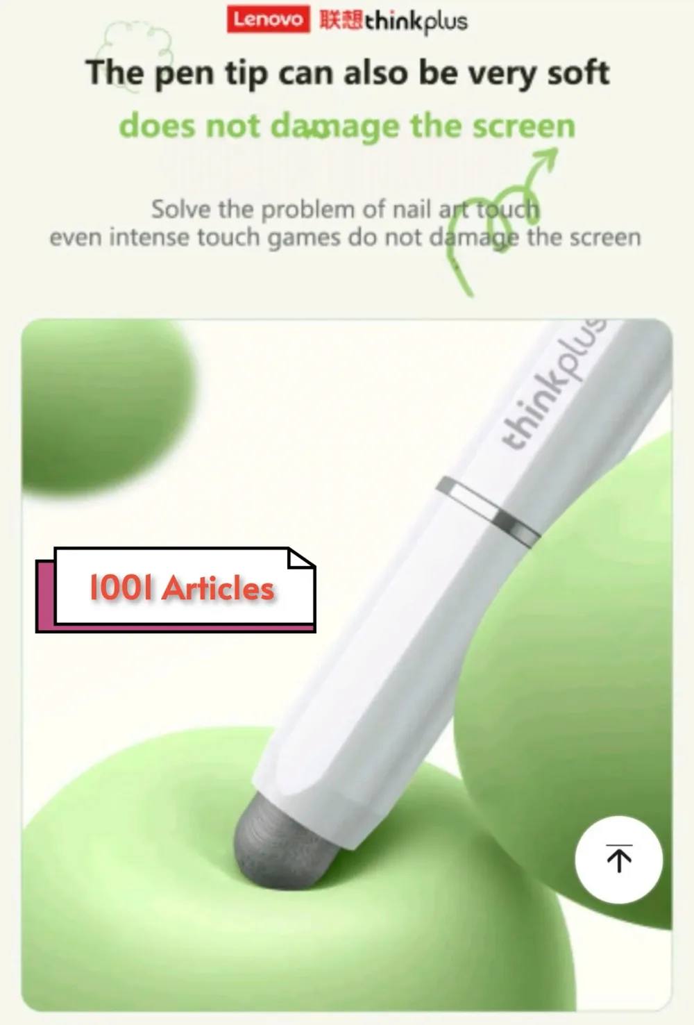Lenovo Thinqplus Passif Pen Stylet Tactile