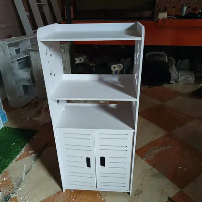 Tall Bathroom Storage Cabinet CNC File