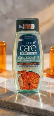 Flux men جال دوش عطر البرتقال 265ml