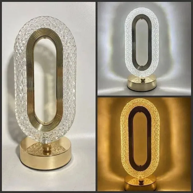 مصباح LED ديكوري عصري بتصميم فاخر