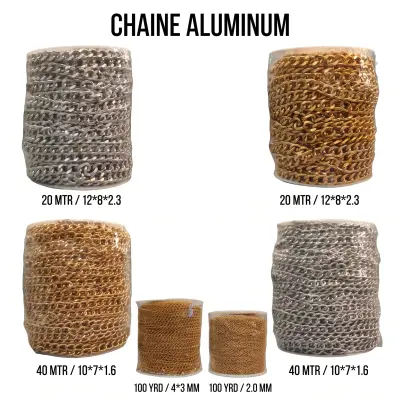 Chaine En Aluminium au Metre