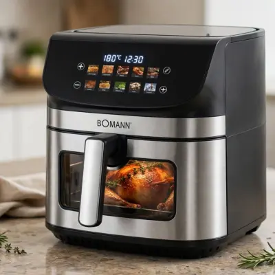 مقلات هواية بومان Air fryer bomann 9L