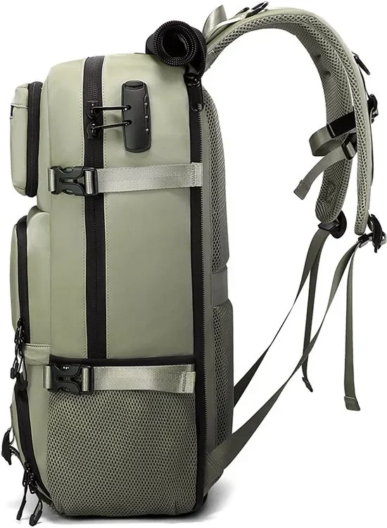 Sac à dos BANGE  antivol 3 en 1 avec sac à bandoulière amovible et compartiment à chaussures
