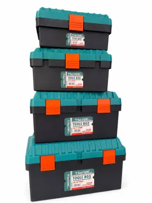 Pack de 4 Caisses à Outils Plastiques VASTKING – 13″ à 19″