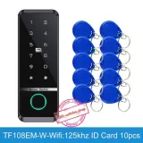 Clavier / Panneau de control d'accès - empreinte digitale - RFID - WiFi Tuya Smart.