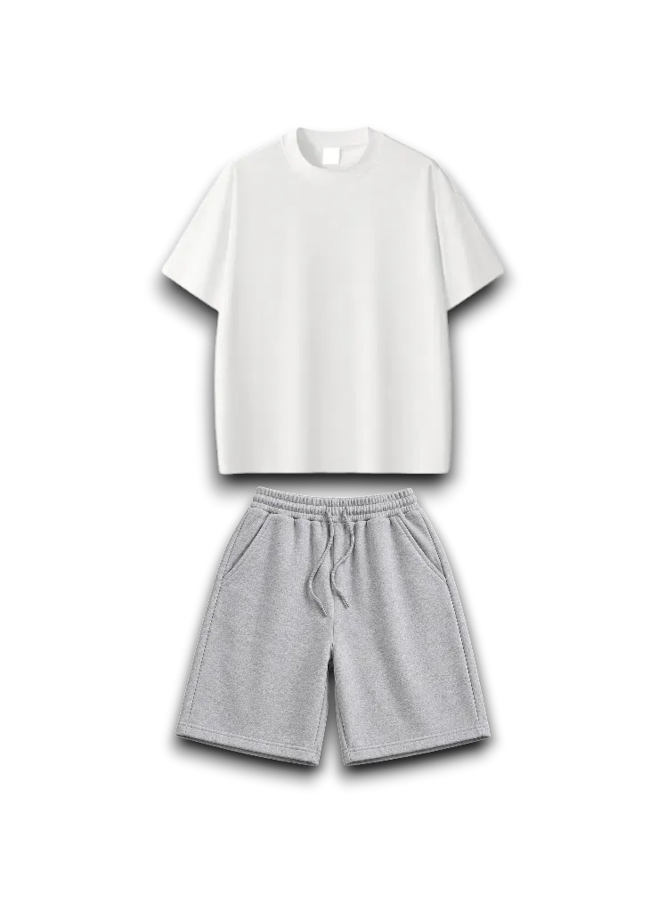 ENnsemble simple Baggy short + T-shirt