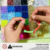 Ensemble de Pendentifs Assorties pour Création de Bijoux DIY - علبة الخرز المتنوعة والشاملة لصناعة الإكسسوارات والأساور يدويًا