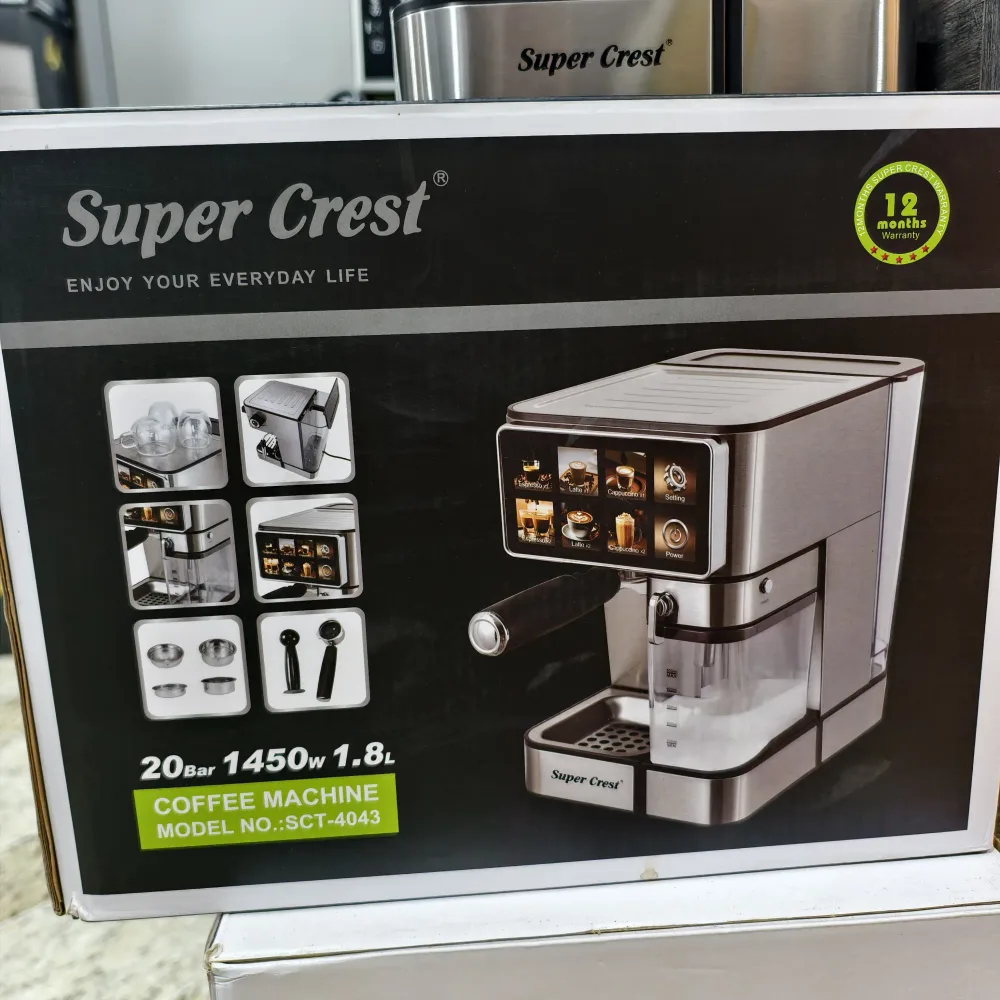 Machine à café Super Crest ماكينة قهوة سوبر كرست