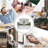 Humidificateur d'Air Effet Gouttes de Pluie et Diffuseur d'Huiles Essentielles - مرطب الهواء بتصميم قطرات المطر ونشر الزيوت العطرية