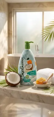 Sigasweet جال دوش عشق جوز الهند 750ml