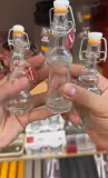 Bouteilles décoratives en verre avec bouchon hermétique – Design vintage