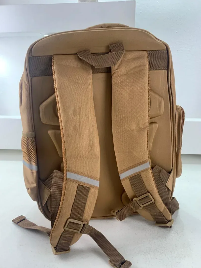 Sac à Dos Enfant pour École primaire de Haute Qualité Marron – حقيبة ظهر مدرسية للأطفال بني