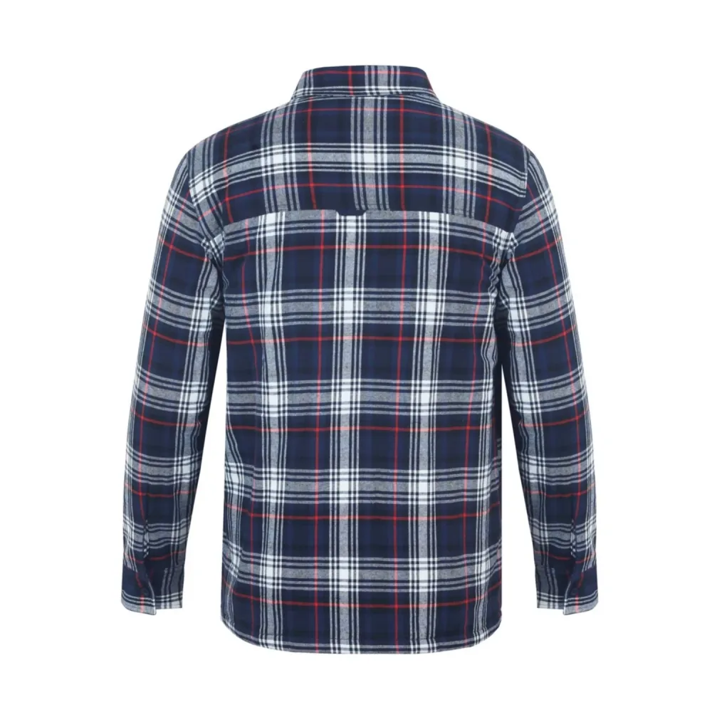 CHEMISE Gelert Long Sleeve Flannel Bleu