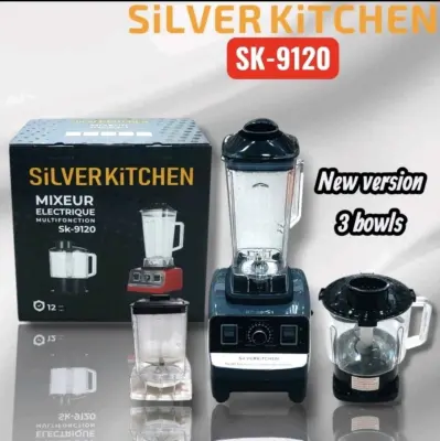 Blender 3 Tasses Silver Kitchen