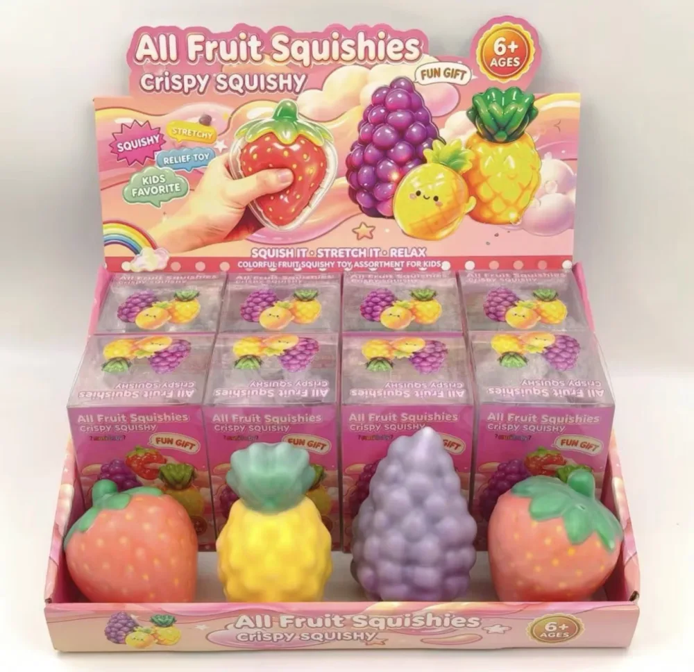All fruit  crispy squishy