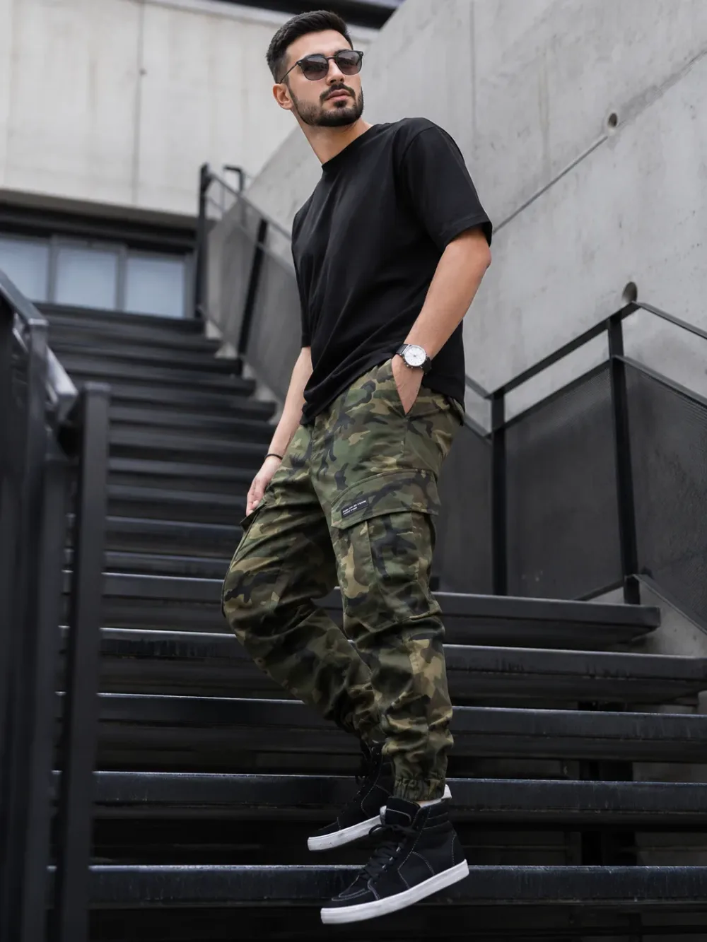 Camo Cargo Pants
