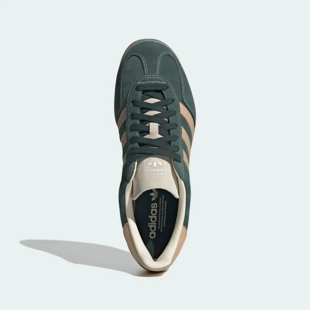 Adidas Gazelle Indoor Shadow Green Warm Sandstone