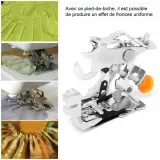 Pied de Biche Machine Portative Plissage