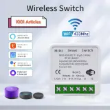 Tuya Smart Mini Switch Double, RF 433