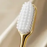 Brosse à Dents Luxe – Manche Doré Premium ✨