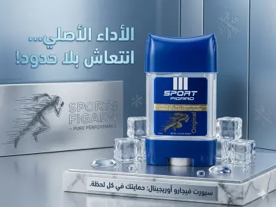 مزيل العرق Sport Figaro Original
