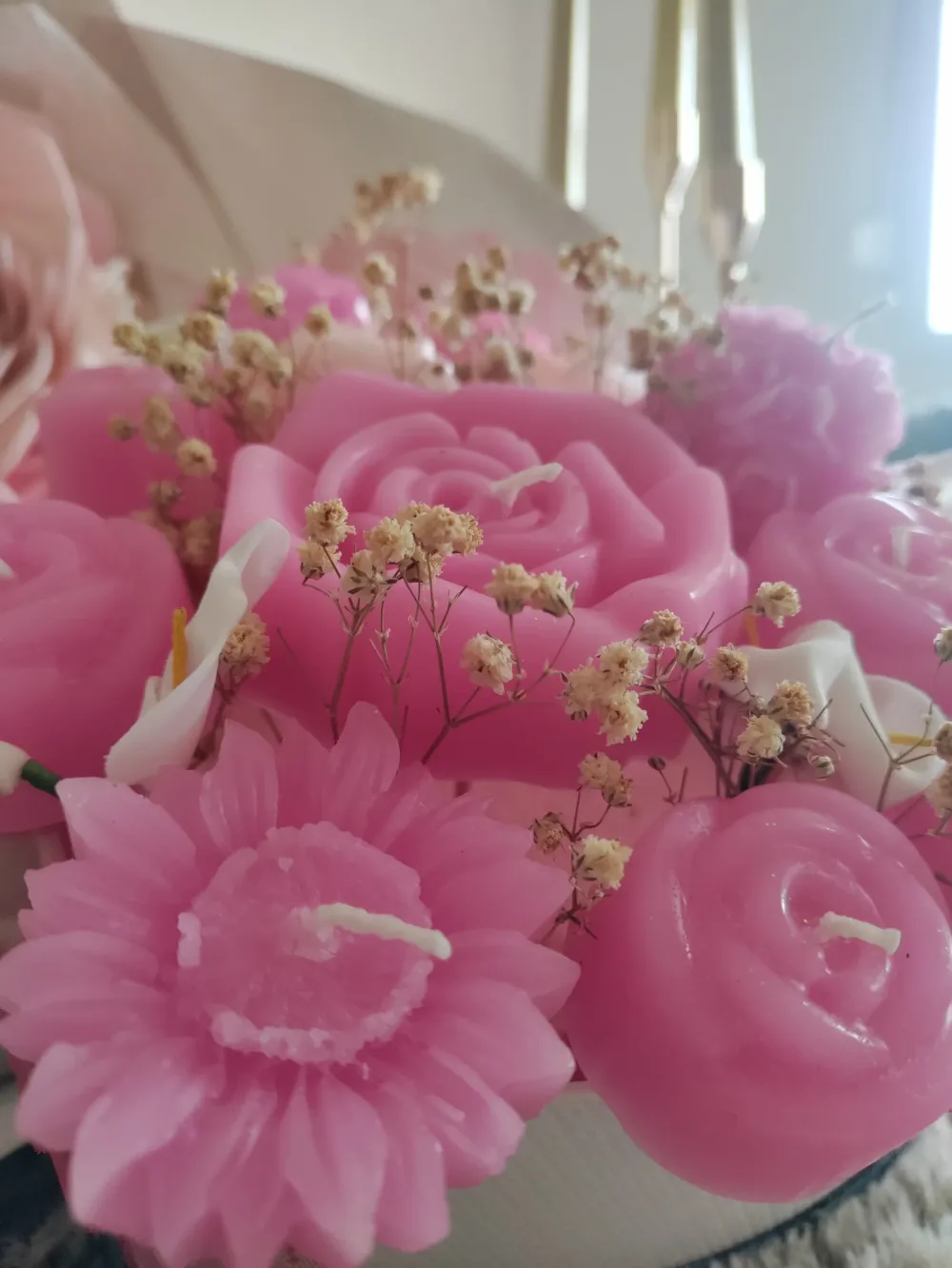 Bouquet Éternel Parfumé - L'Élégance en Cire
