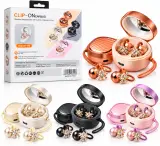 Écouteurs Bluetooth Open Ear Clip-On 88 avec Miroir Intégré