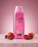 Cristal جال دوش بعطر فواكه الغابة 300ml