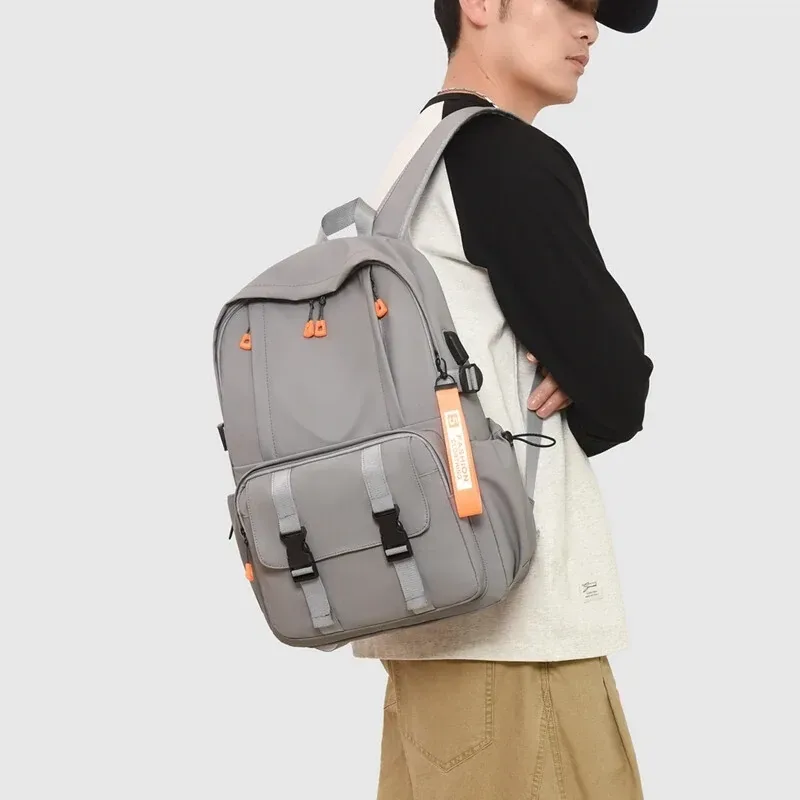 Sac à Dos Ergonomique et Imperméable Port USB Intégré Noir SACHM02N - حقيبة ظهر متعددة الوظائف للعمل والسفر مع منفذ شحن