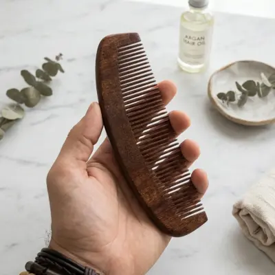 Brosse en bois naturel