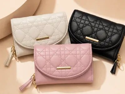 👛 PORTEFEUILLE MATELASSÉ -