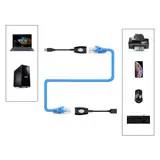 Rallonge de câble USB sur RJ45 2Pcs Longueur jusqu’à 150 m