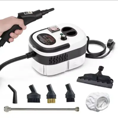 Nettoyeur vapeur 2500W avec 5 tête de Brosse