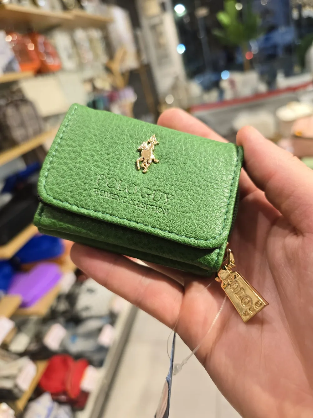 Petit portefeuille compact "Polo Guy" – Women Collection