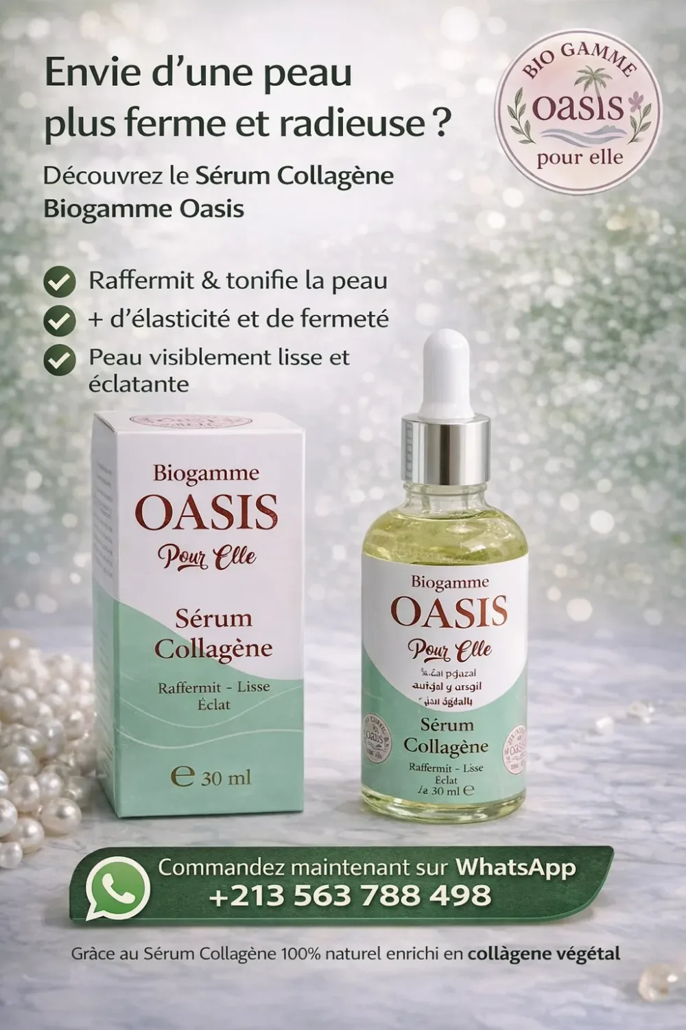 Sérum Collagène – Biogamme Oasis