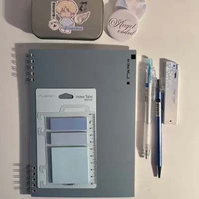 Blue stationery pack
