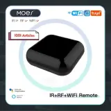 MOES IR et RF WIFI Smart Remote Controller, Télécommande Universelle Tuya Smart.