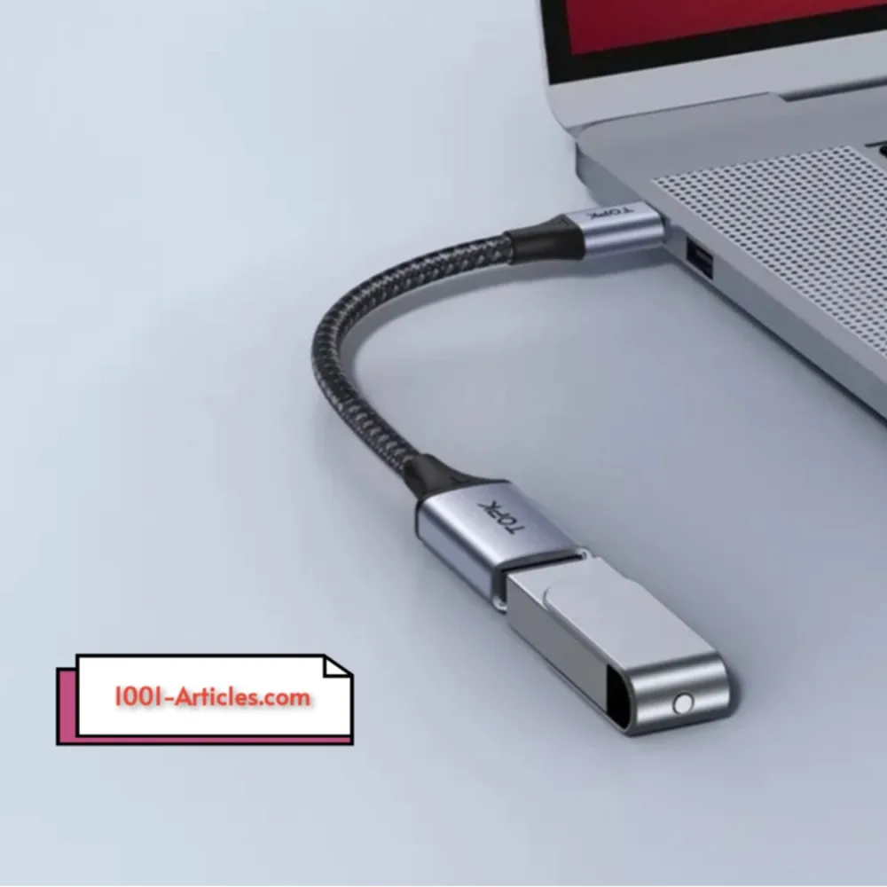 Câble TOPK A10-XT Adaptateur OTG USB A vers USB C