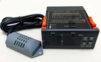 متحكم الحرارة والرطوبة STC-3028 Contrôleur de température et d'humidité
