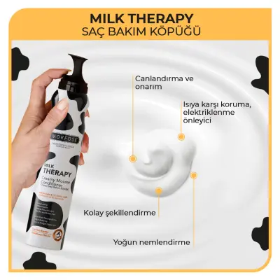 Mousse capillaire Morfose Milk Therapy 200 ml