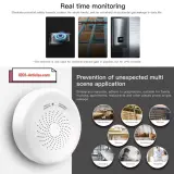 Détecteur intelligent de fuite de gaz avec sirène MOES - Tuya Smart Zigbee