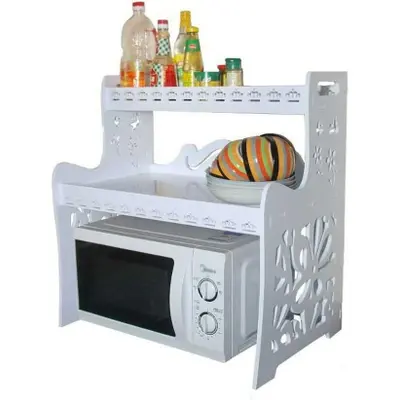 Microwave and Bread Storage Cabinet CNC File