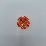 Fleur avec strass