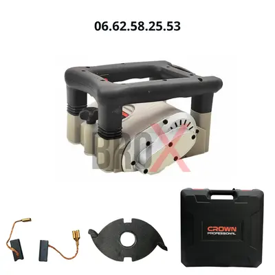 Raboteuse murale 850W CROWN CT13715-BMC