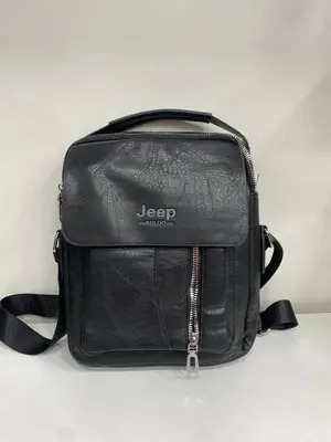 Sacoche Jeep en Cuir Fendu
