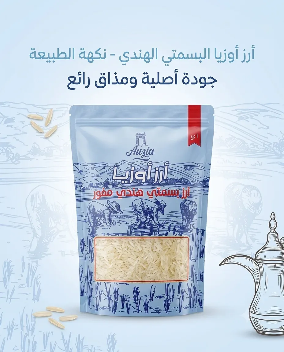 أوزيا أرز بسمتي هندي مفور 1كغ