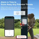 Capteur Smart Connecté de Vibrations - sans fil - Alarme Sonore - Tuya Smart Wifi.