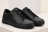 ECCO Soft 7 – Baskets Femme en Cuir Noir