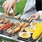 Barbecue Pliable en Acier Inoxydable pour Camping – شواية محمولة