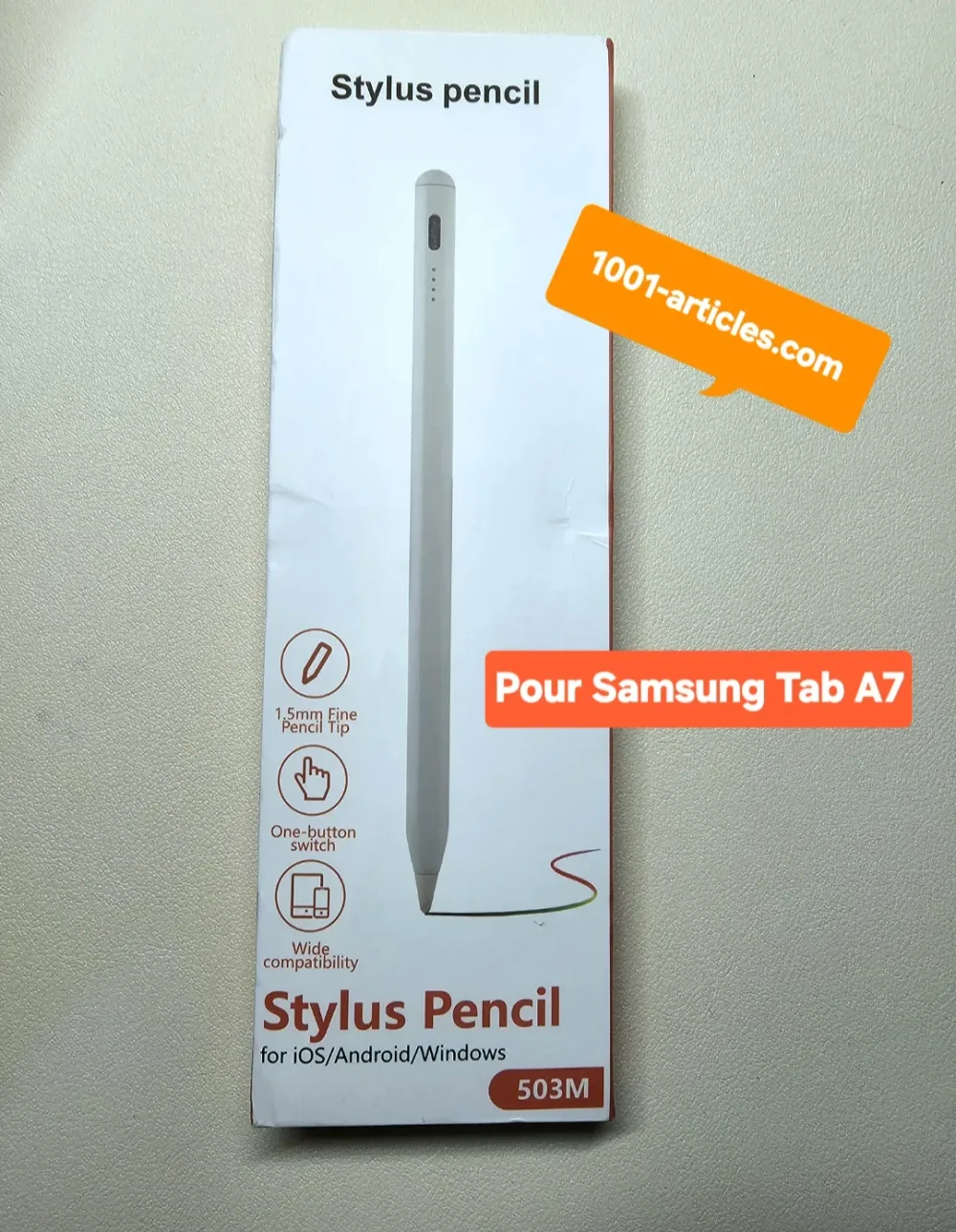 Stylus Tactile Rechargeable Universel Compatible Tab A Samsung.
